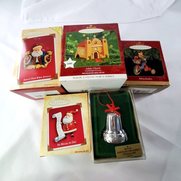 Vintage Hallmark Keepsake Christmas Ornaments 1980s to 2006 Lot Of 19 - Picture 3 of 5